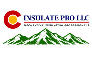 Insulate Pro LLC logo with mountains graphic.